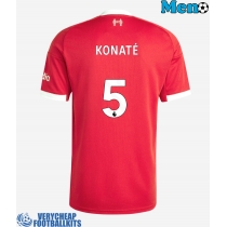 Liverpool Ibrahima Konate #5 Replica Home Shirt 2025-26 Short Sleeve